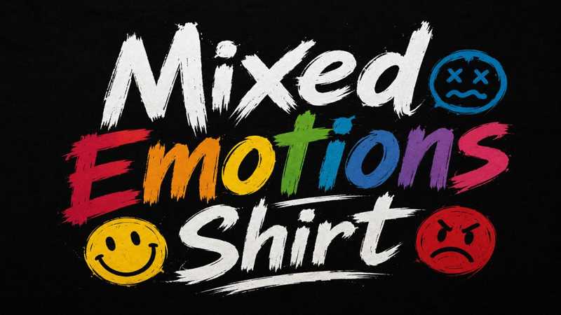 Mixed Emotions Shirt A Fashion Trend That Speaks Your Feelings